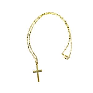Simple cross necklaces